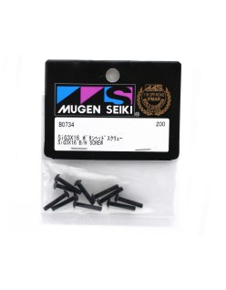 M3x16 Tête d’appât à vis (10U) Mugen | Big Bang Hobbies