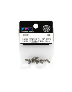 Mugen à vis en titane M3x6 - Fixations | Big Bang Hobbies