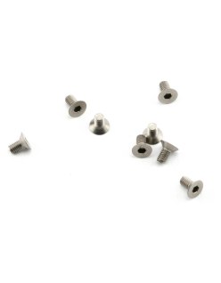 Tornillo M3x6 Titanio Avellanado (8U) Mugen  | Big Bang Hobbies