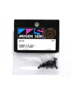 Vis à contre-tête M4x8 Mugen - Fixations | Big Bang Hobbies