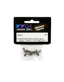 Vis à tête fraisée en titane M4x10 (8U) Mugen | Big Bang Hobbies