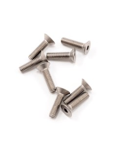 Tornillo M4x15 Titanio Avellanado (8U) Mugen  | Big Bang Hobbies