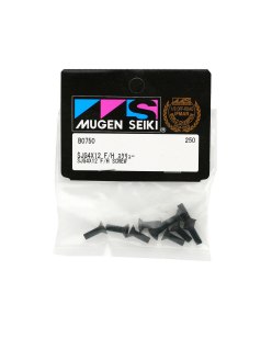 Vis à tête fraisée M4x12 (8U) Mugen - Fixations | Big Bang Hobbies