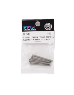 Mugen Seiki M3x32 F/H Titanium Screw | Big Bang Hobbies