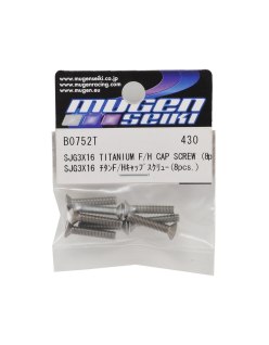Mugen Seiki M3x16 F/H Titanium Screw | Big Bang Hobbies