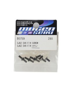 Tornillo M2.5x6 Avellanado (10U) Mugen  | Big Bang Hobbies