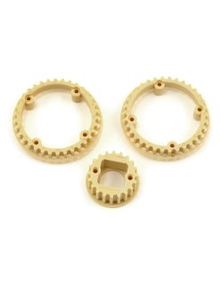 Poulies 34T (2)/20T Mugen MTC1 - Pièce détachée d'origine