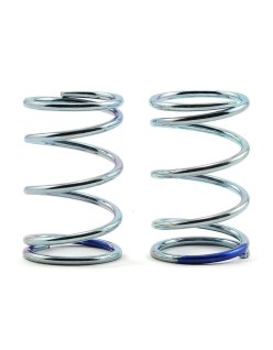 Front Shock Spring Set 2.2 L40/5.0T MBX7GT Blue | Big Bang Hobbies