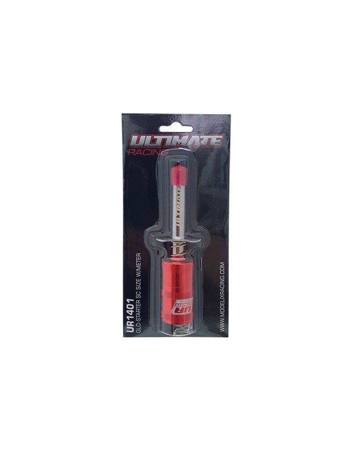 Ultimate Racing Glow Starter Sc Size W/Meter (Red) | Big Bang Hobbies