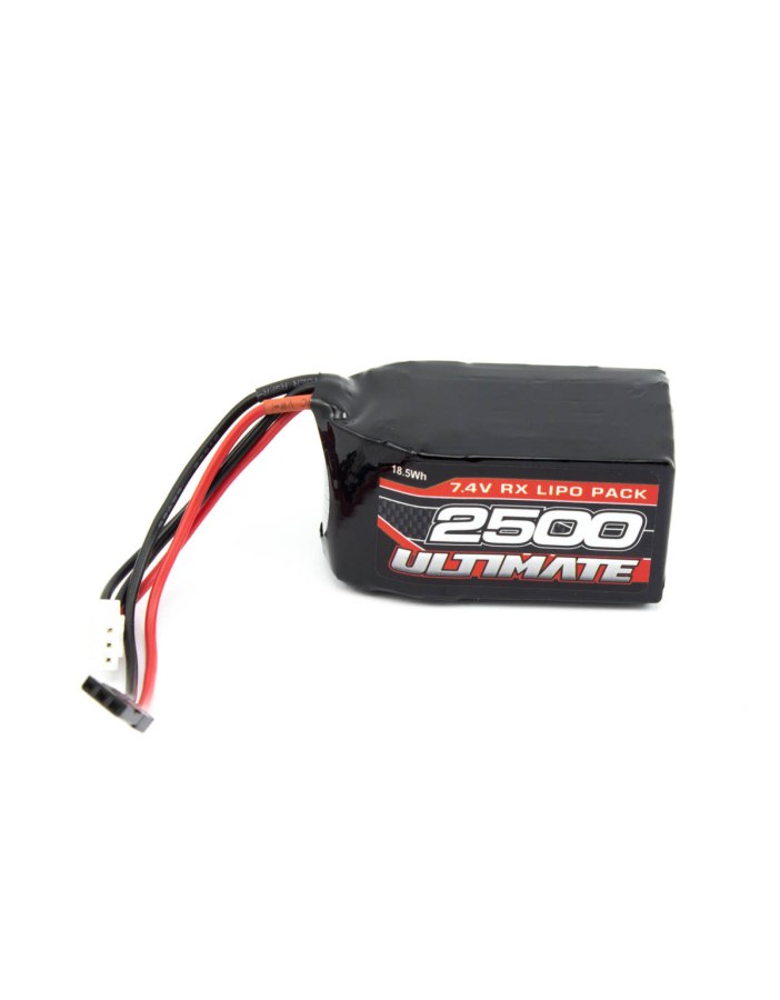 Batterie ultime du récepteur pyramidal 7.4v 2500mAh 2S