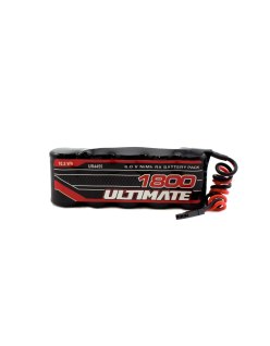 Batería Ultimate NiMh Receptor Plana 6.0V. 1800mAh  | Big Bang Hobbies