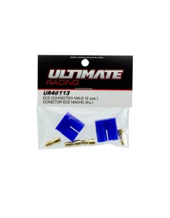 Ultimate Racing Ec3 Connector Male (2Pcs) | Big Bang Hobbies