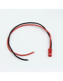 Connecteur BEC mâle avec câble (20 cm) - Electronique | Big Bang Hobbies