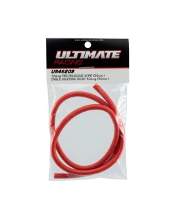 Câble en silicone rouge 12AWG (50cm) - Electronique | Big Bang Hobbies