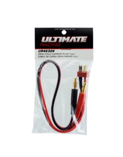 Ultimate Racing Dean Male Charger Plug (1Pcs) | Big Bang Hobbies
