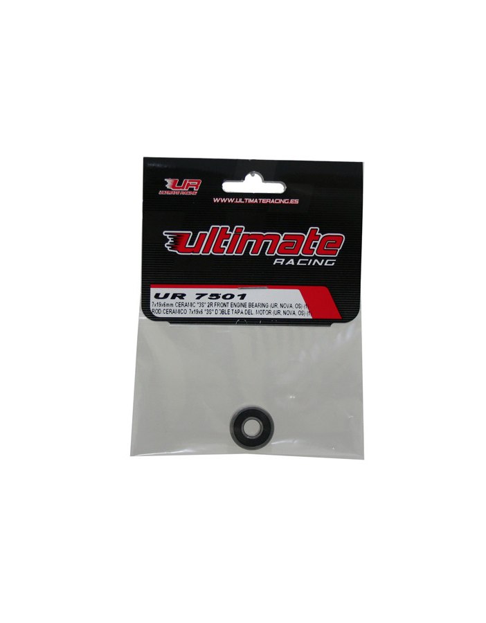 Rodamiento delantero motor 7X19X6 cerámico Ultimate Racing