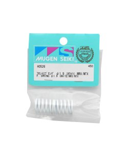 Muelle Del. 1.9 mm White MRX5 Mugen - Mugen Seiki | Big Bang Hobbies