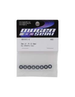 Mugen Seiki 3X8X2mm Aluminum Roll Center Spacer (8) | Big Bang Hobbies