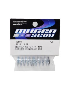 Mugen Seiki Rear Spring Black MTX6 | Big Bang Hobbies