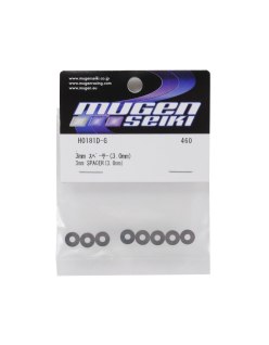 Arandelas 3mm Aluminio 3mm Mugen Seiki | Big Bang Hobbies