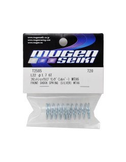 Mugen Seiki Front Shock Spring Silver MTX6 | Big Bang Hobbies