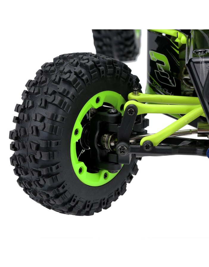 Wltoys 12427 4X4 Trial Verde RTR 1/12 - 50km/h Off-Road