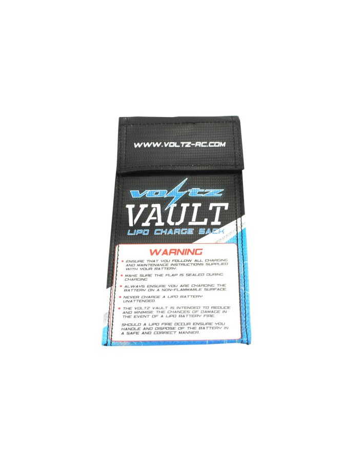 Voltz Charge Vault LiPo Bag 10x20cm | Big Bang Hobbies
