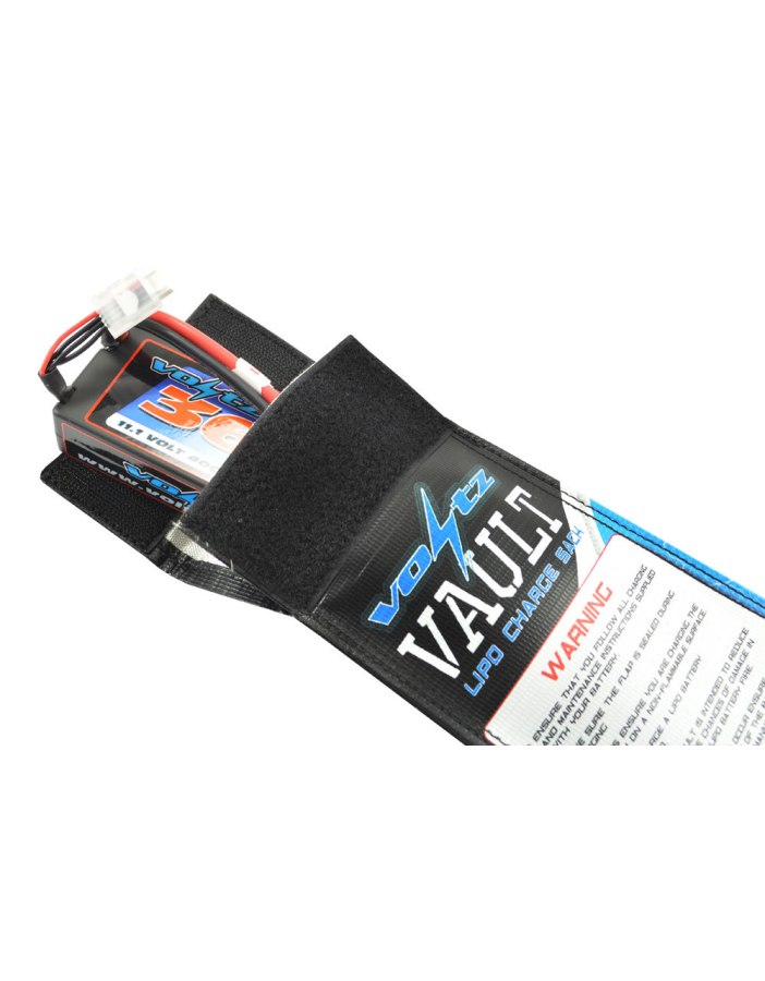 Voltz Charge Vault LiPo Bag 10x20cm | Big Bang Hobbies