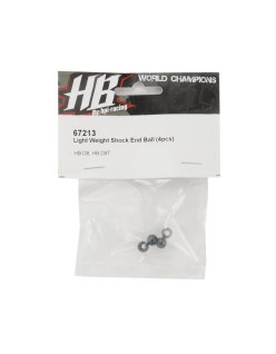 HB Racing Lightweight Shock End Ball (4Pcs) | Big Bang Hobbies