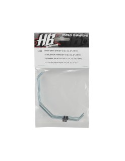 Set Barras Estabilizadoras Delanteras HB D8 Series | Big Bang Hobbies