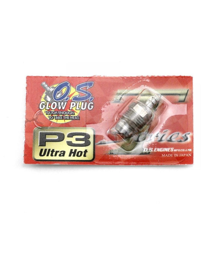 O.S. P3 Turbo Glow Plug "Ultra Hot" | Big Bang Hobbies