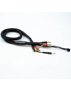 Ultimate 2S Charge Cable Lead W/4mm & 5mm Bullet  (60cm) | BBH