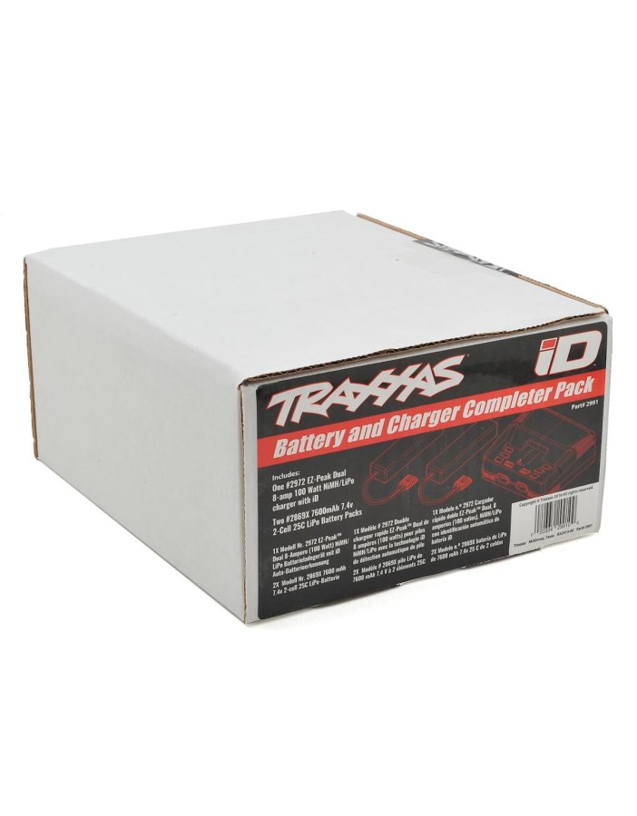 Traxxas EZ-Peak Charger Dual + 2X LiPo 7,4V 7600mAh | Big Bang Hobbies