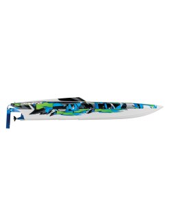 Traxxas DCB M41 Catamaran Race Boat TQi TSM - Green | Big Bang Hobbies