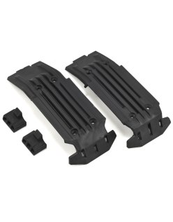 Traxxas X-Maxx Front & Rear Skidplate W/Rubber Impact Cushion | BBH