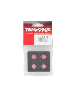 Traxxas X-Maxx 17mm Splined Wheel Nut (Red) (4) | Big Bang Hobbies