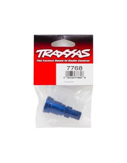 Eje Corto Aluminio Traxxas X-Maxx (Azul) | Big Bang Hobbies