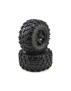 Traxxas X-Maxx Pre-Mounted Tires & Wheels (2) | Big Bang Hobbies