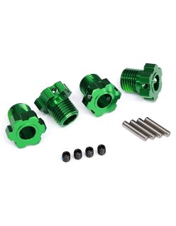 Hexagonos Rueda + Pines Traxxas E-Revo VXL 2.0 (Verde) | BBH