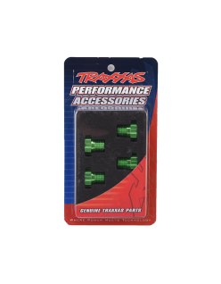 Hexagonos Rueda + Pines Traxxas E-Revo VXL 2.0 (Verde) | BBH