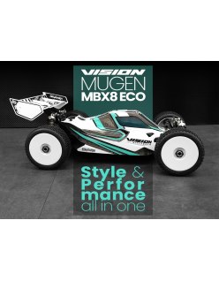 Bittydesign Vision Pre-Cut Mugen MBX8 Eco Buggy Body  | BBH