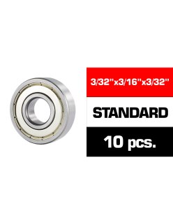 Ultimate Racing 3/32"X3/16"X3/32" ZZ Rodamientos | Big Bang Hobbies