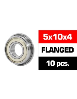 Ultimate Racing 5x10x4 Flanged ZZ (10U.) Bearings | Big Bang Hobbies