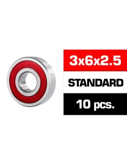 Ultimate Racing 3x6x2.5 2RS (10U.) Bearings | Big Bang Hobbies