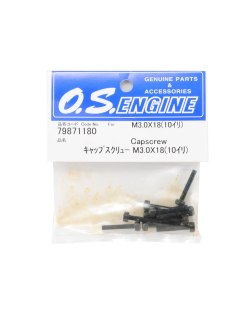 Tornillos Culata 3x18 (10) | Ultimate / OS Engines  | Big Bang Hobbies