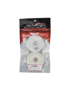 AKA Evo 1/8Th Wheel Stiffener (White) (4) | Big Bang Hobbies