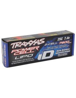 Traxxas Power Cell 2S 7.4v 7600mAh 25C LiPo Battery | Big Bang Hobbies