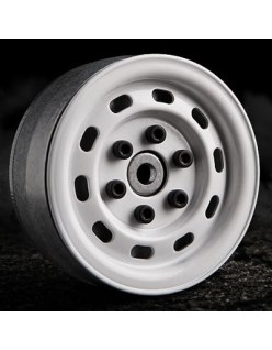 Gmade 1.9 SR02 Gloss White- Crawler Beadlock Wheels | Big Bang Hobbies