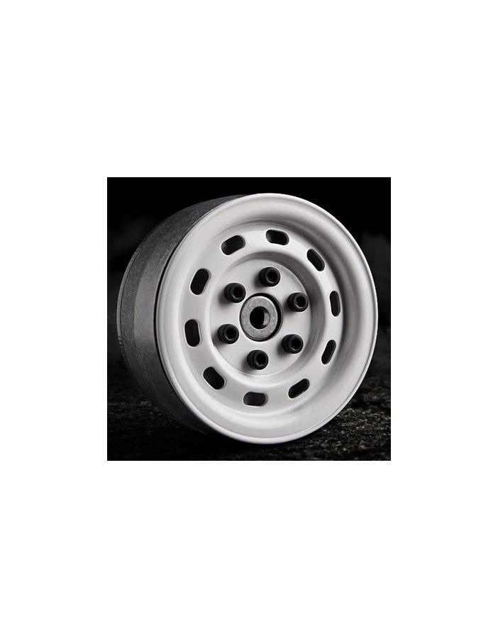 Gmade 1.9 SR02 Gloss White- Crawler Beadlock Wheels | Big Bang Hobbies