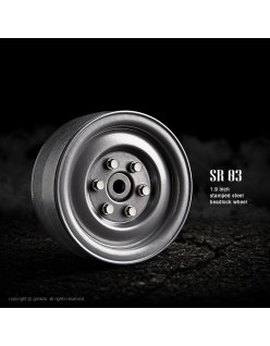 Gmade 1.9 SR03 Grey (2) - Crawler Beadlock Wheels | Big Bang Hobbies
